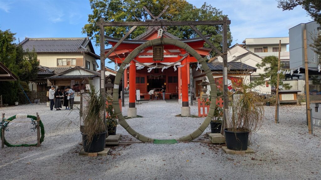 今宮神社の茅の輪